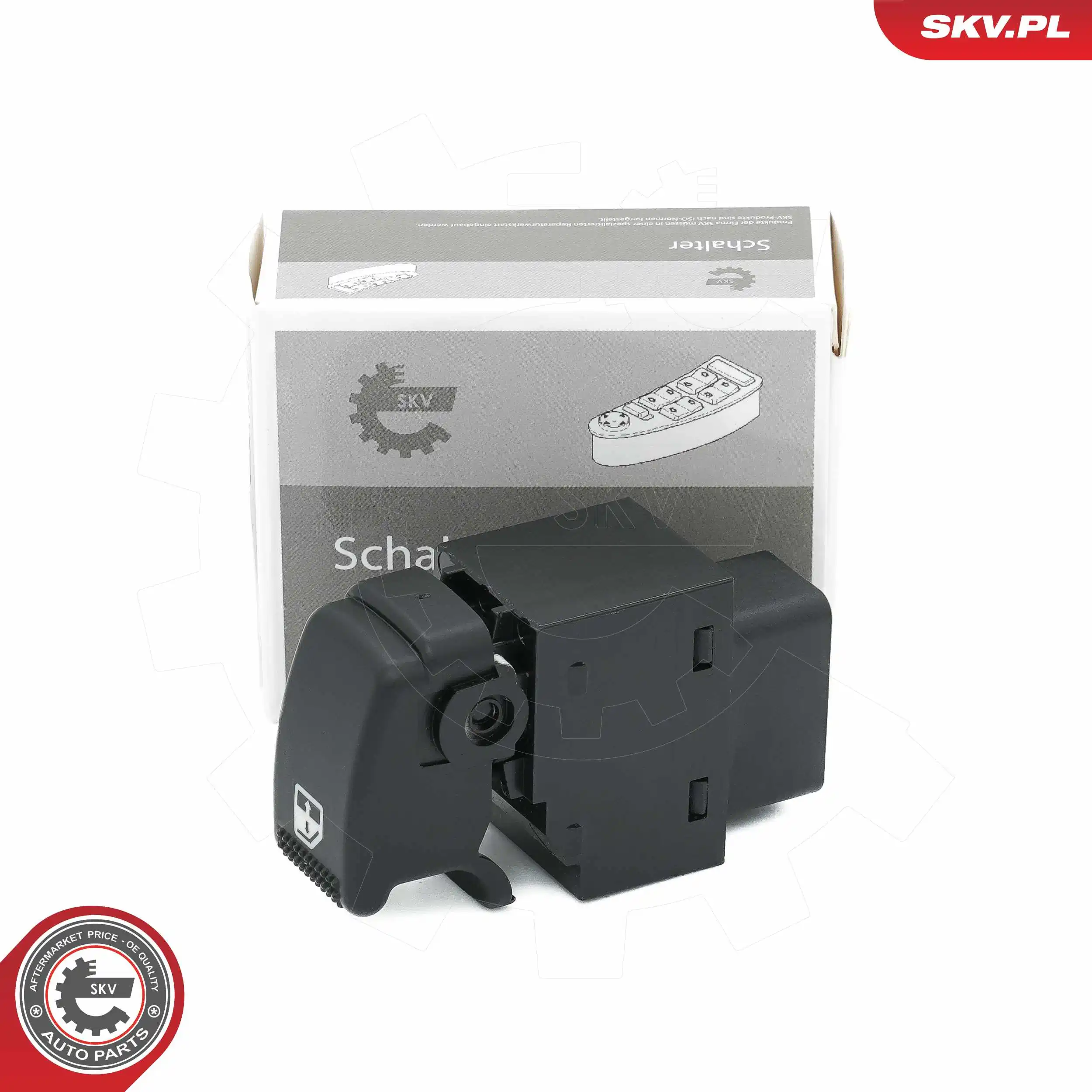 Switch, window regulator